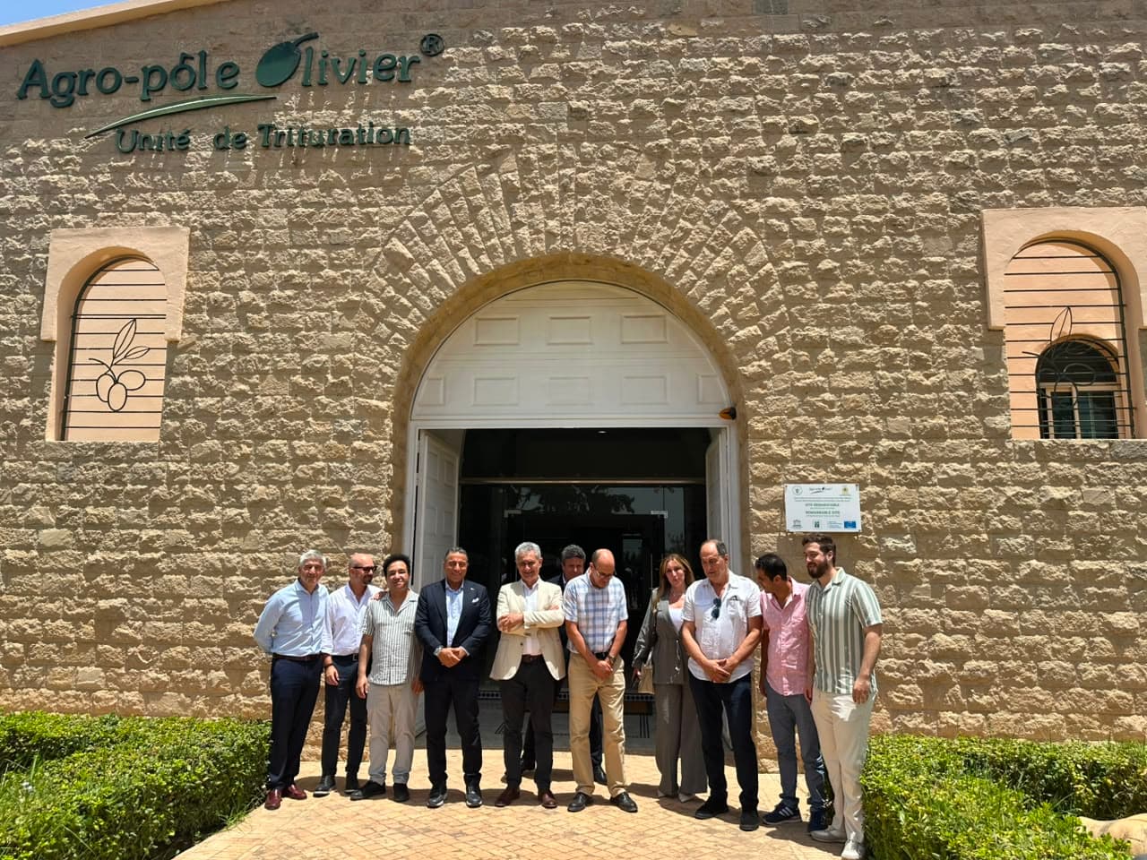 Collaboration avec l'Agro-pôle Olivier ENA Meknès, au Maroc.